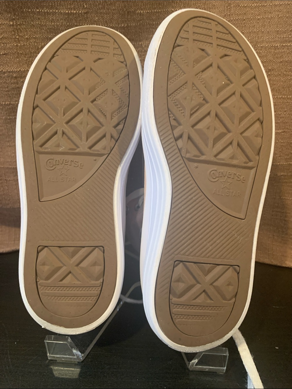 Converse Kids High-Top Sneakers Light Pink and White - Picture 4 of 4